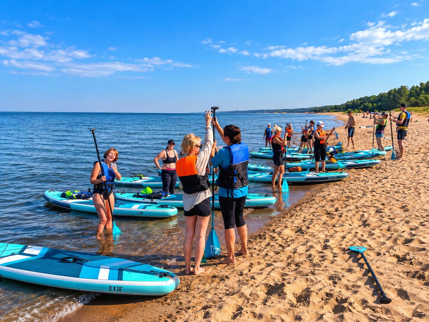5 SUPošanas maršruti ar SunSUP